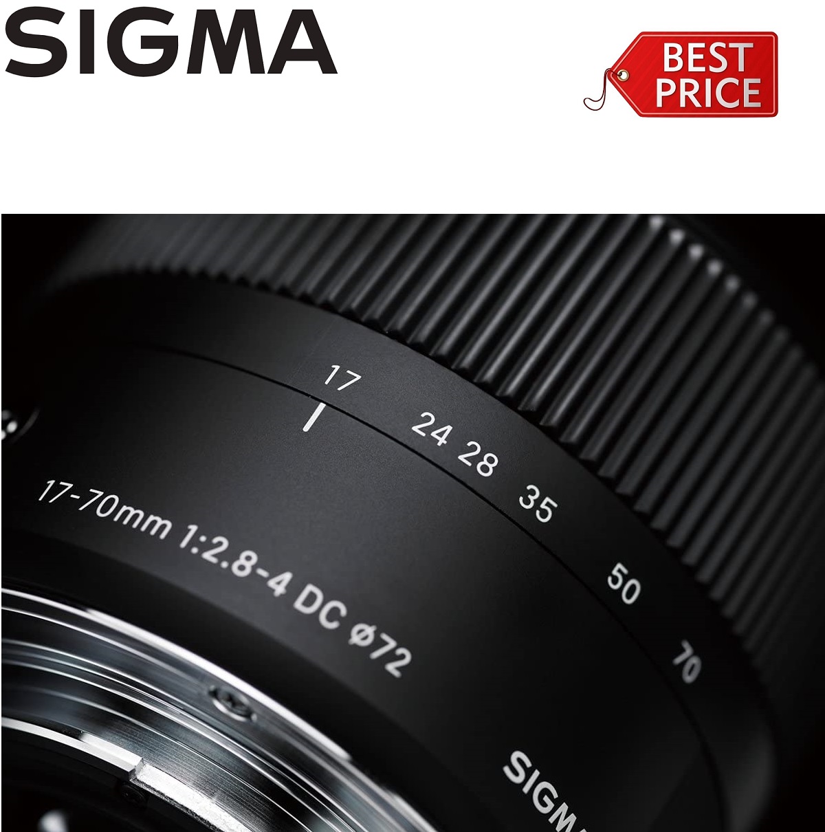 Sigma 17-70mm f2.8-4 DC Macro HSM Lens - Pentax Fit